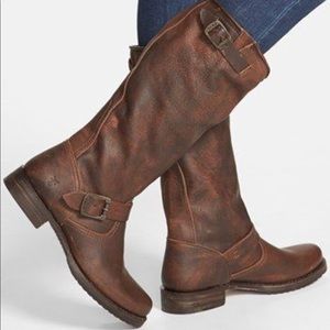 FRYE BOOTS - Veronica Slouch - Brown/Soft classic